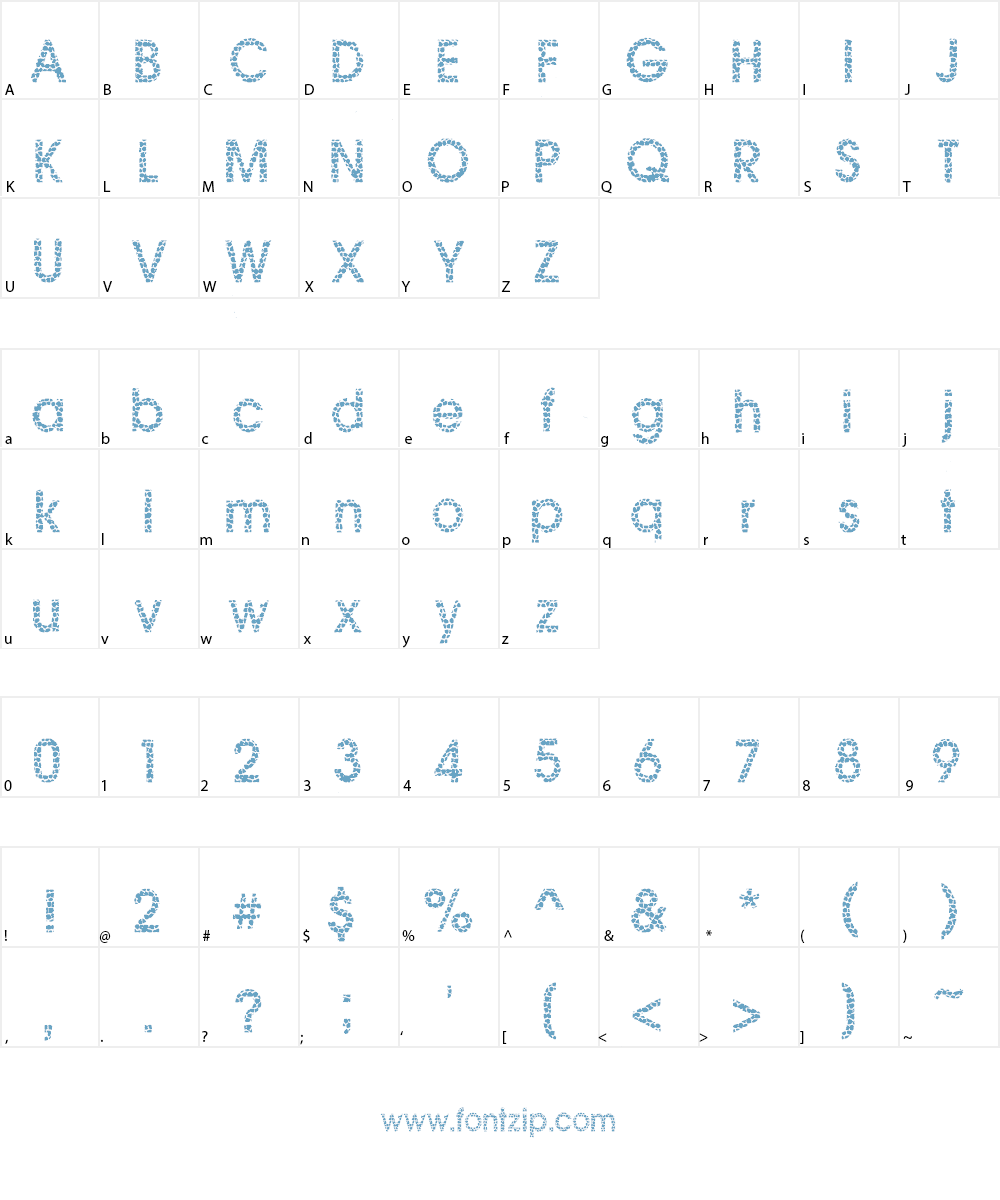 Ginger Snake Font Character